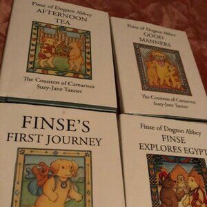 Finse of Dogton Abbey Childrens mini 4 Set hardcover Books